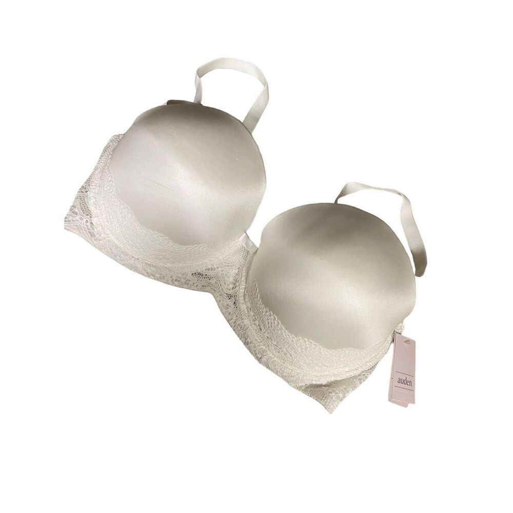 Auden NWT White Multi-way Bra Size 38D